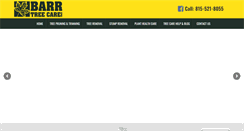 Desktop Screenshot of barrtreecare.com